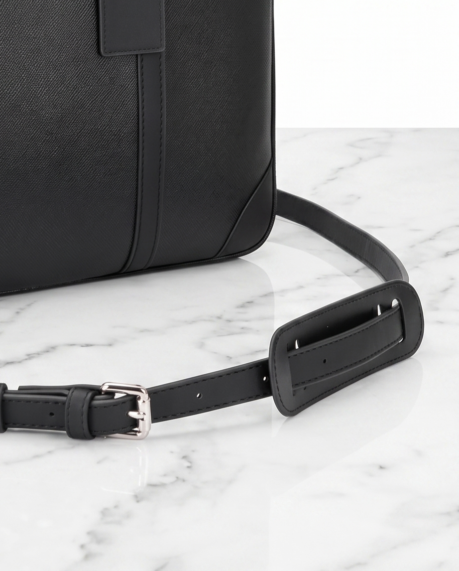2H Black Laptop Bag