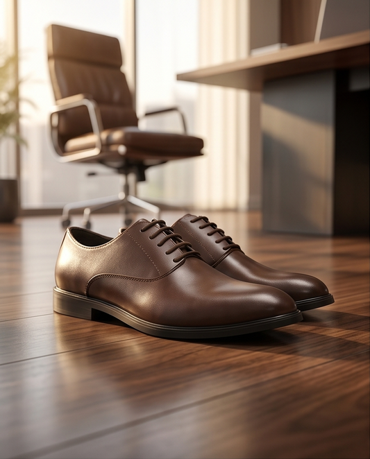 2H #02 Coffee Formal Shoes