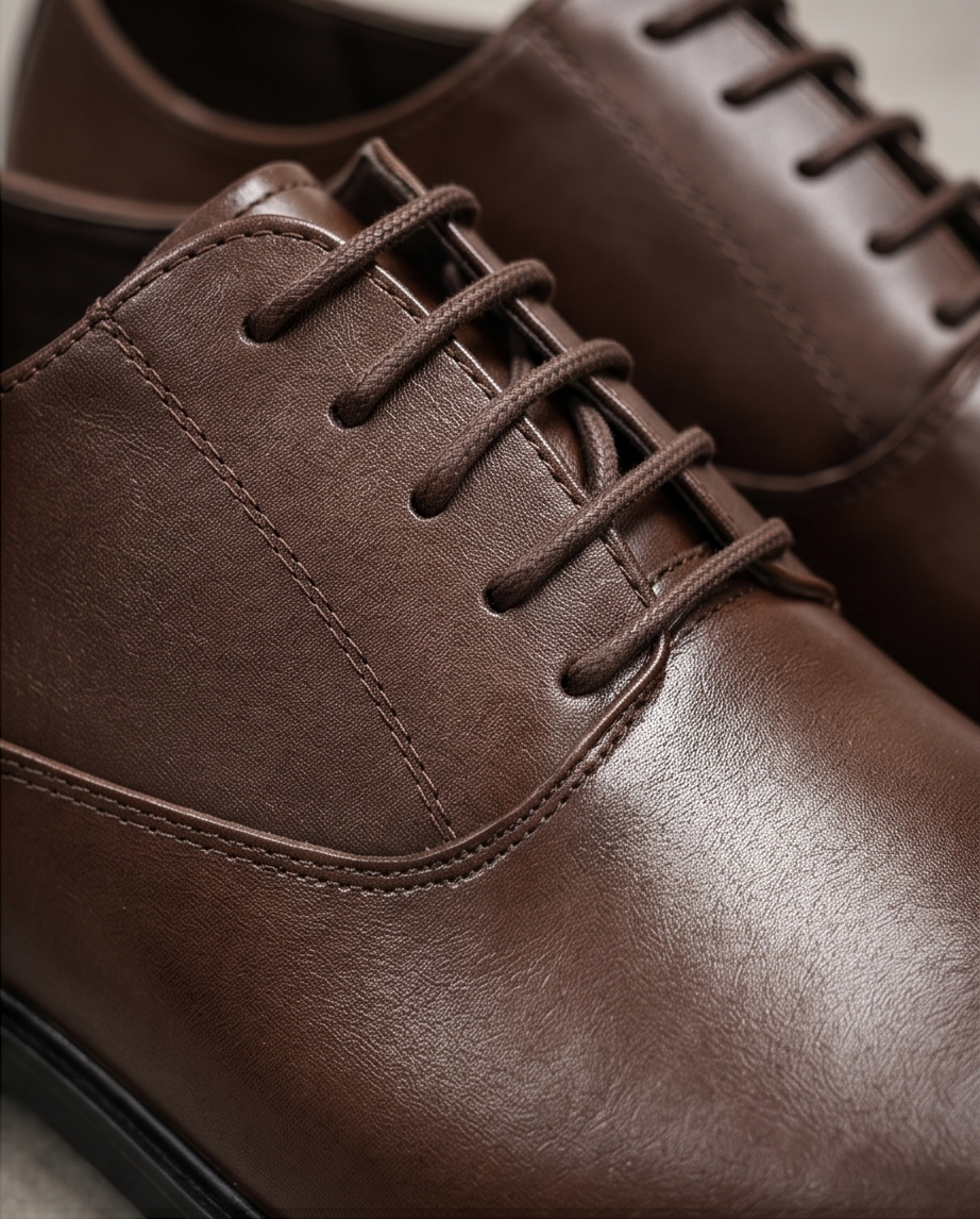 2H #02 Coffee Formal Shoes