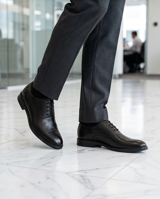 2H #02 Black Formal Shoes