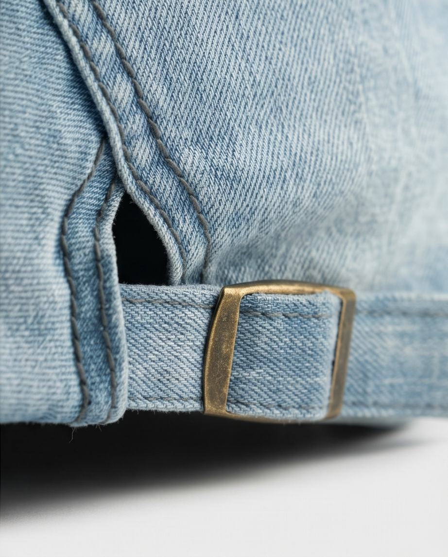 2H Light Blue Jeans Cap