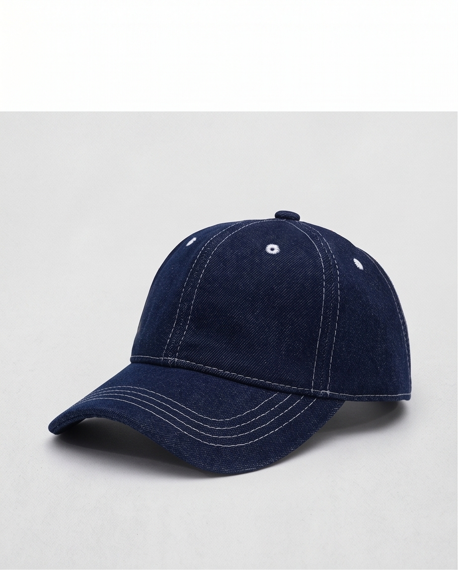 2H Navy Jeans Cap