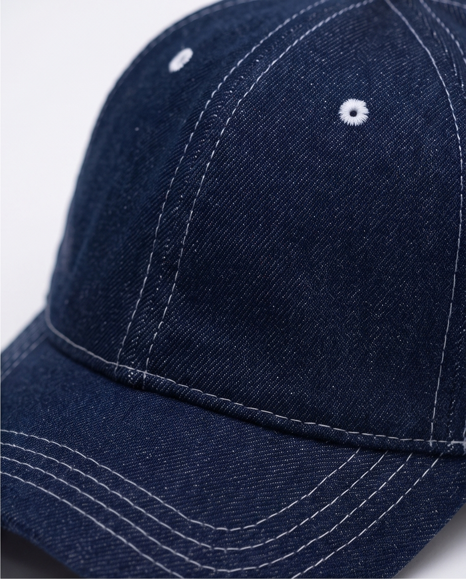 2H Navy Jeans Cap