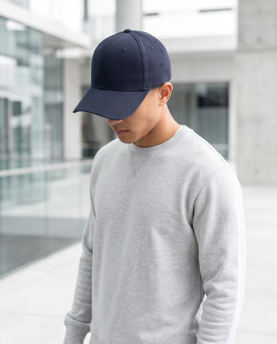 2H Navy Cap