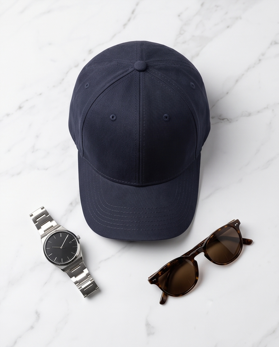 2H Navy Cap