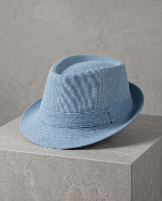 2H Light Blue Round cap