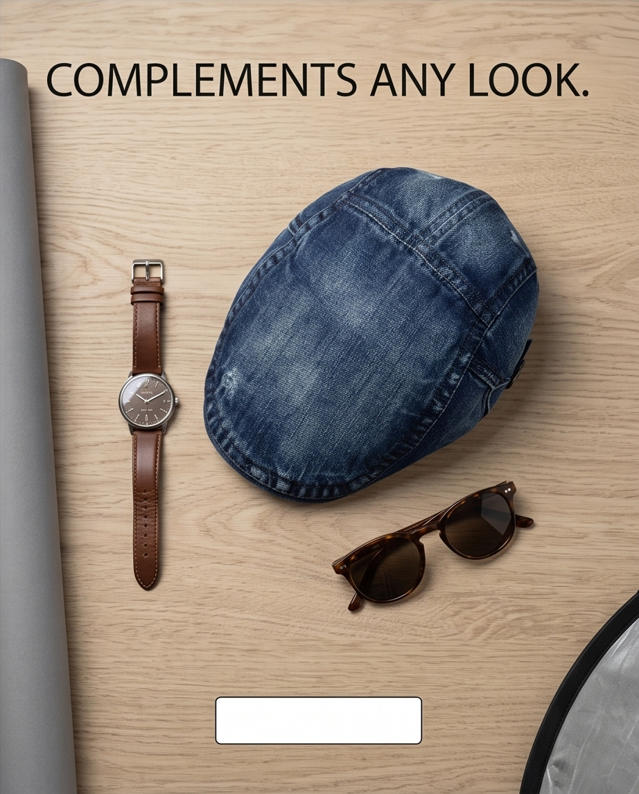 2H Jeans Cap