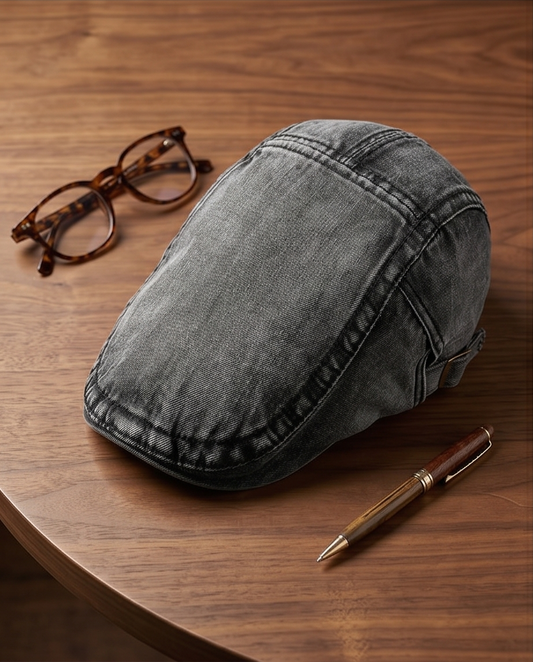 2H Gray Jeans Cap