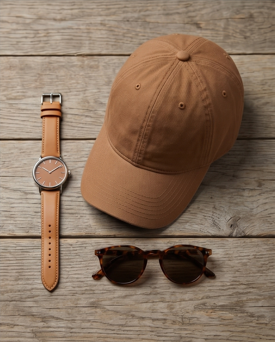 2H Light Brown Cap