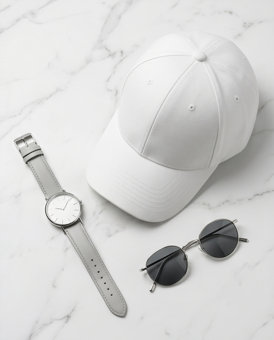 2H White Cap
