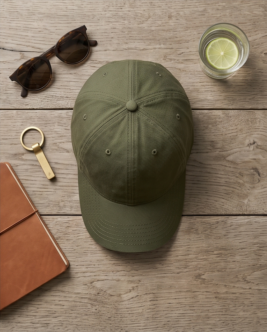 2H Olive Green Cap