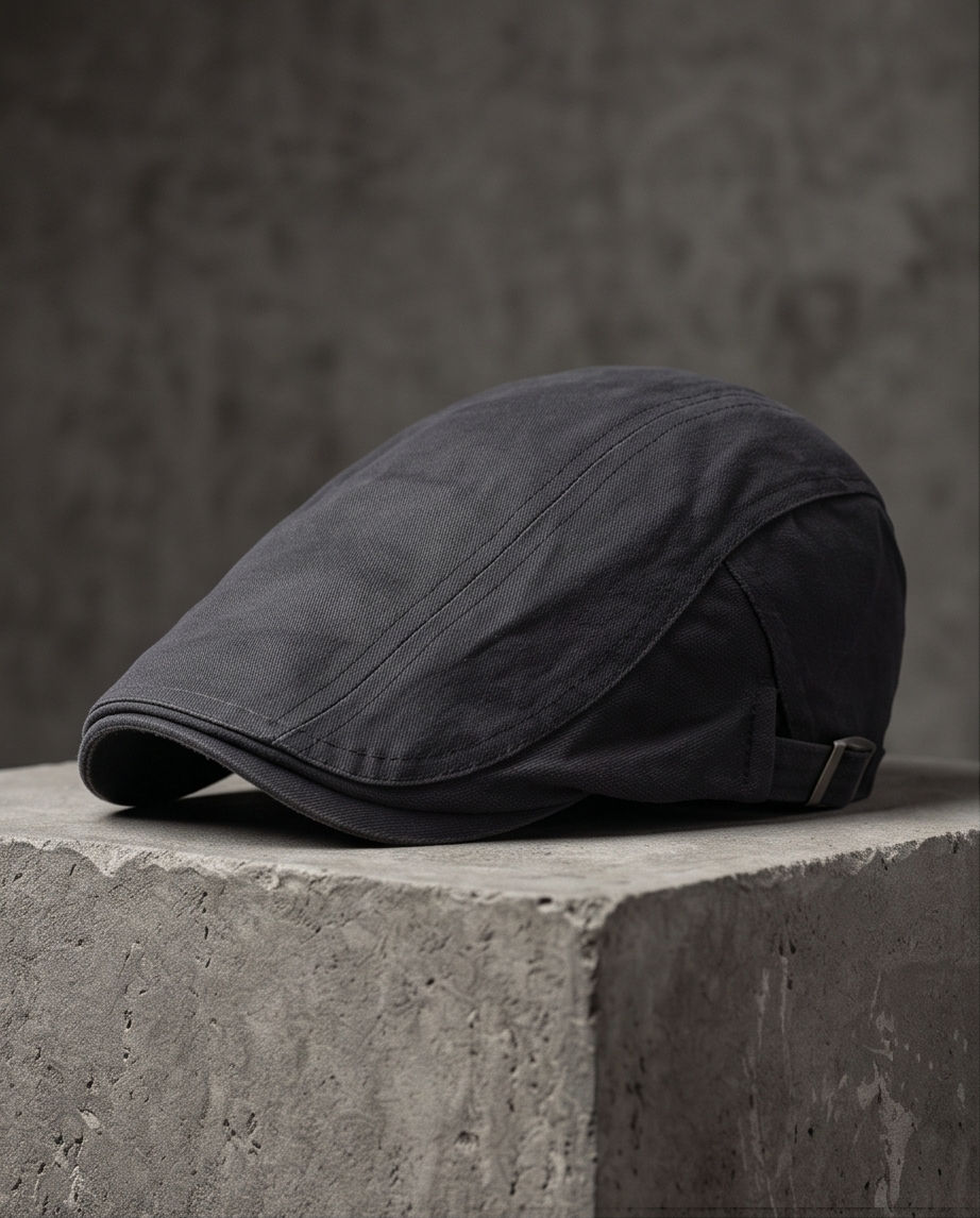 2H Gray Cotton Cap