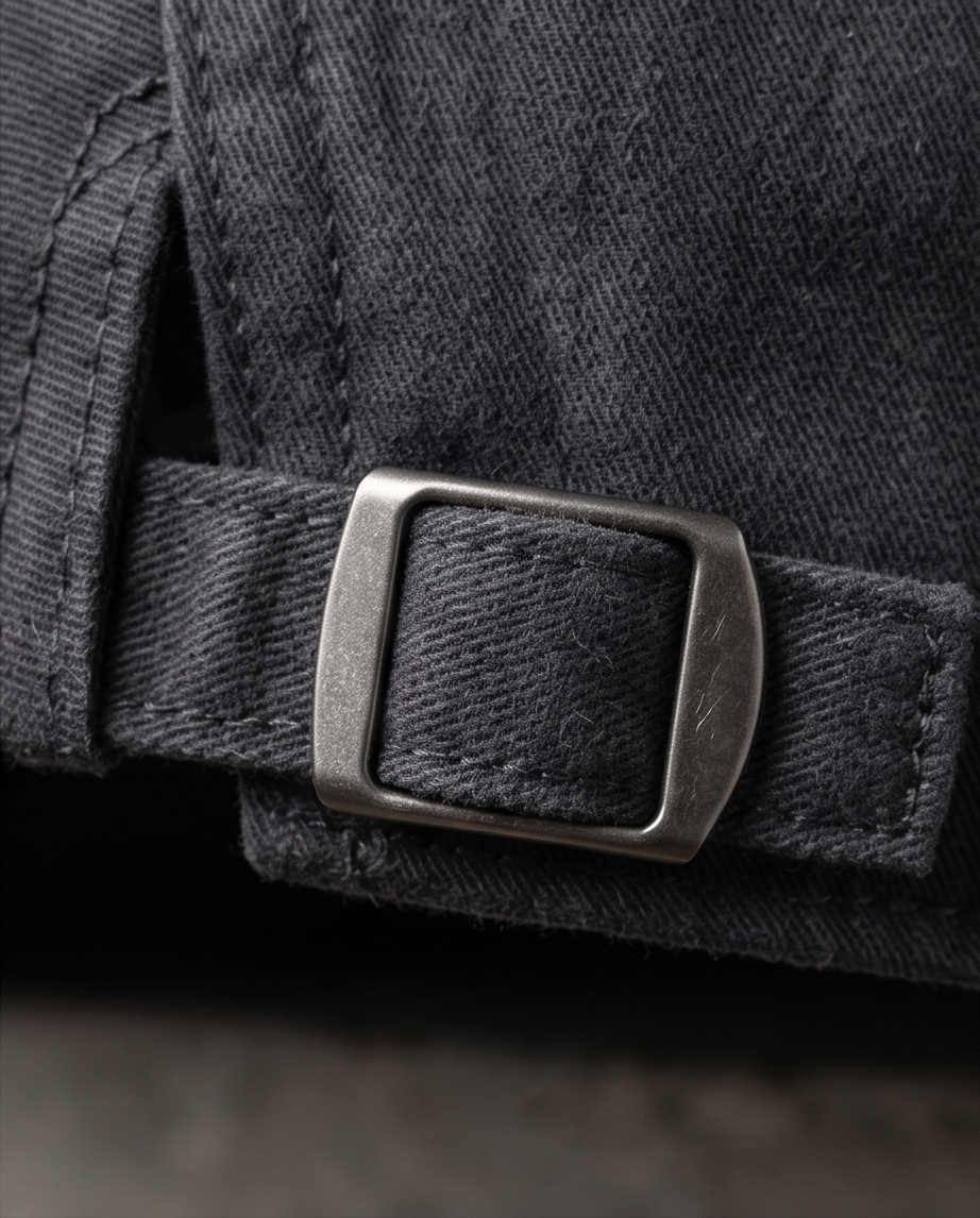2H Gray Cotton Cap