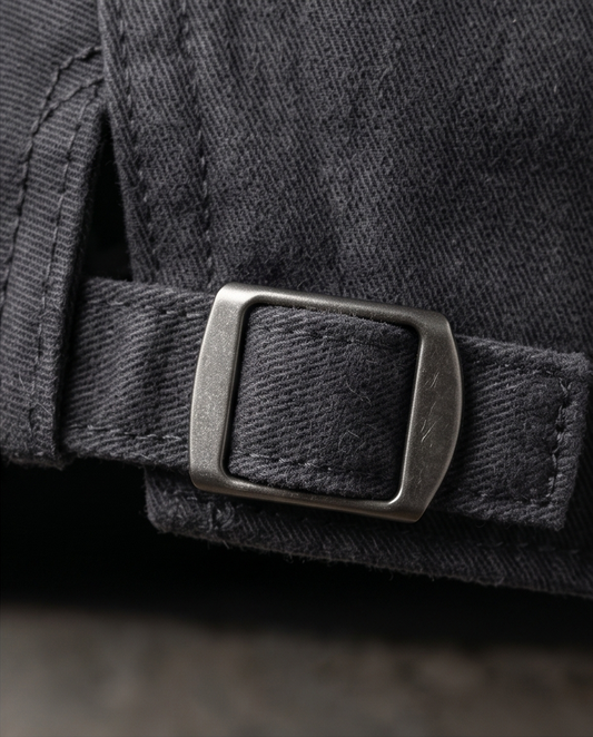 2H Gray Cotton Cap