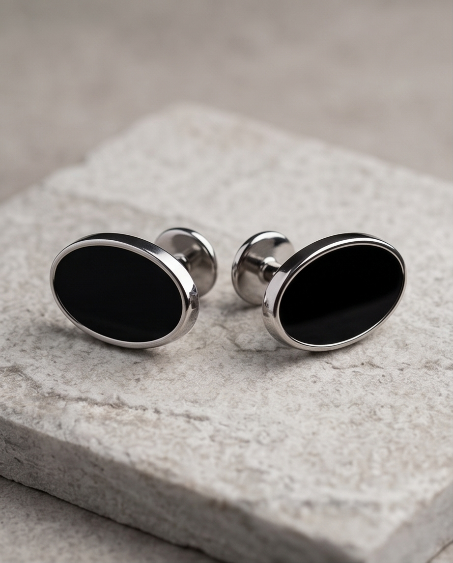 2H Black Cufflinks