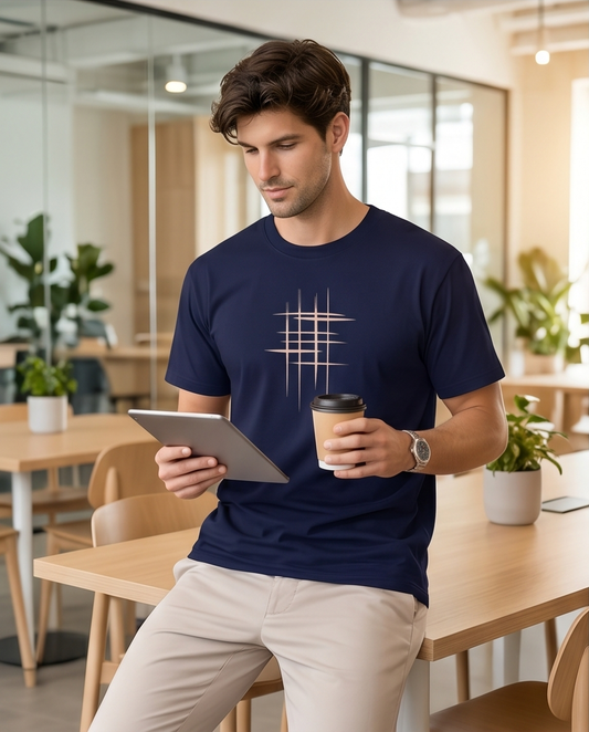 2H #0001-5 Printed T-shirt Regular Fit