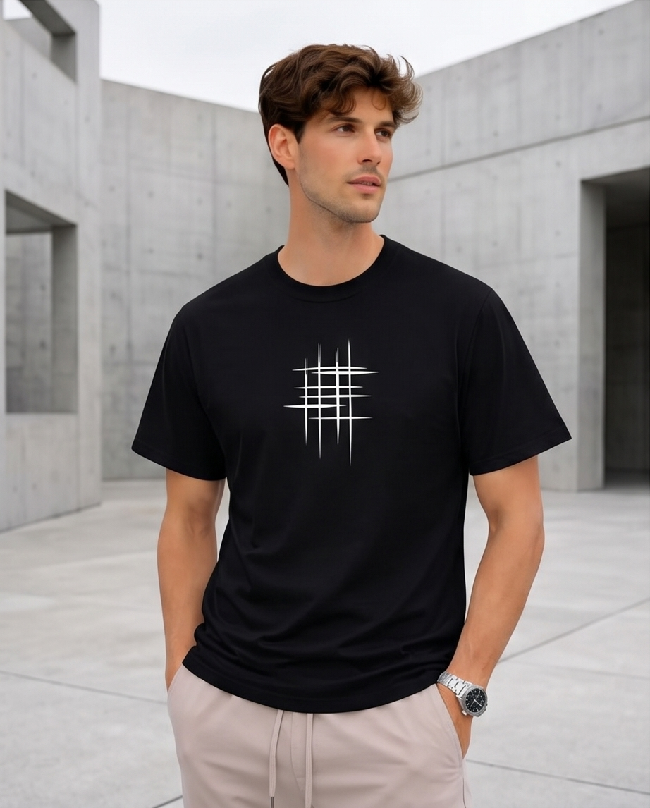 2H #0001-5 Printed T-shirt Regular Fit