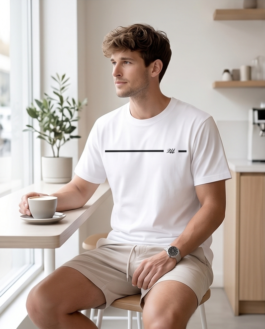 2H #0001-2 Printed T-shirt Regular Fit