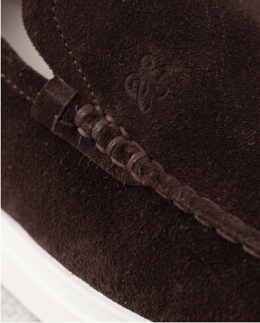 SALE! 2H #20 Genuine Leather Chamois Brown Casual Shoes