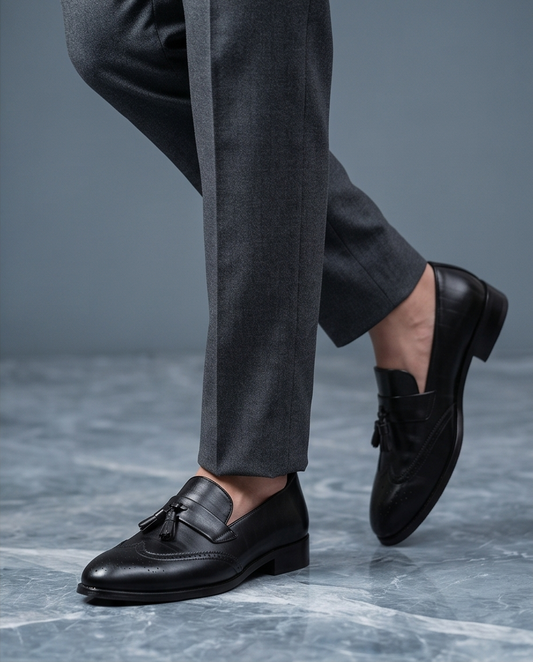 SALE! 2H #B07 Black Formal Shoes