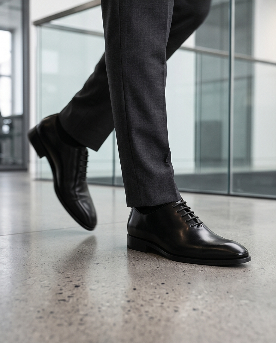 SALE! 2H #QM025 Black Formal Shoes