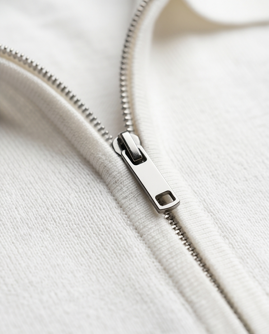 2H #2001-40 Off-White Knitted Cotton Polo T-Shirt