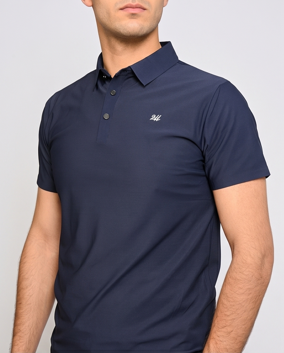 2H #CX151 Navy Polo T-shirt