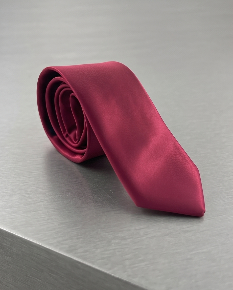2H Brick Red Necktie