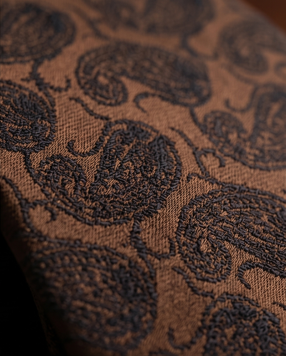 2H Brown Necktie