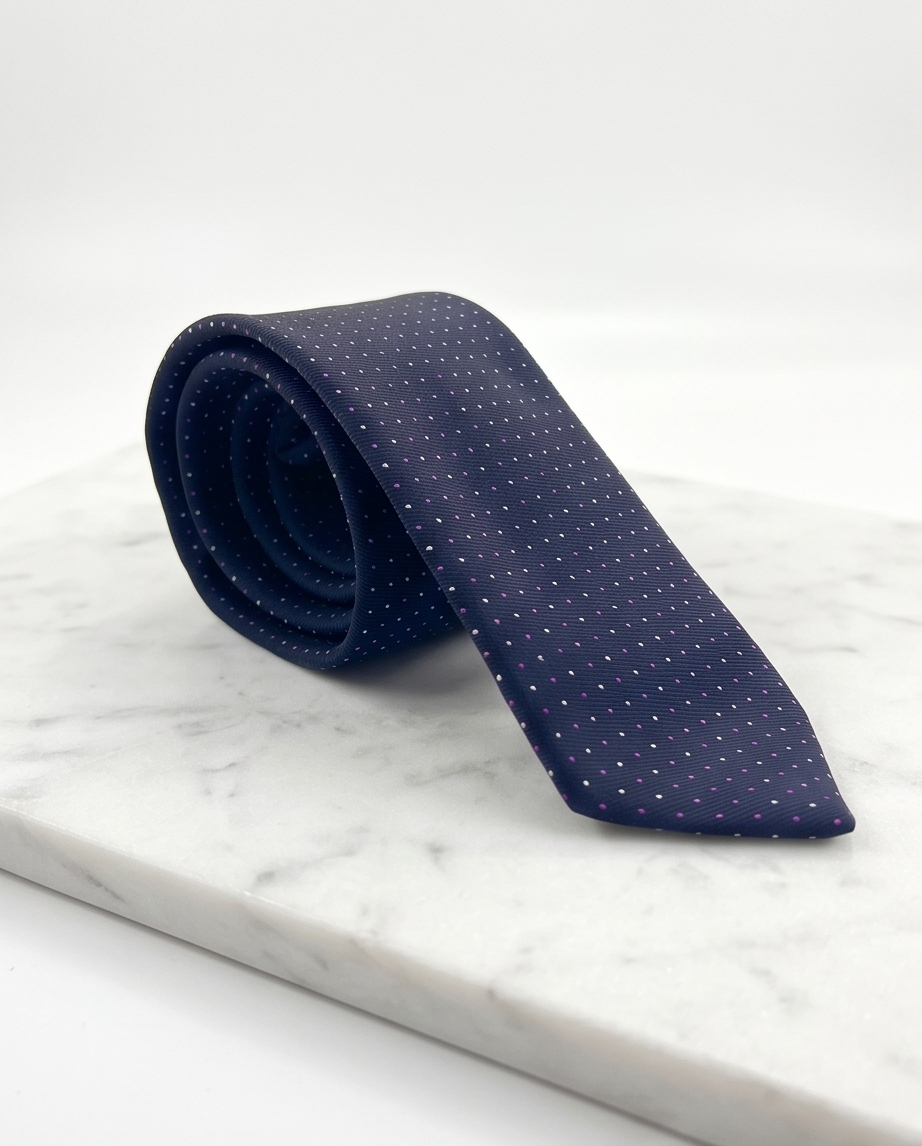 2H Navy Necktie