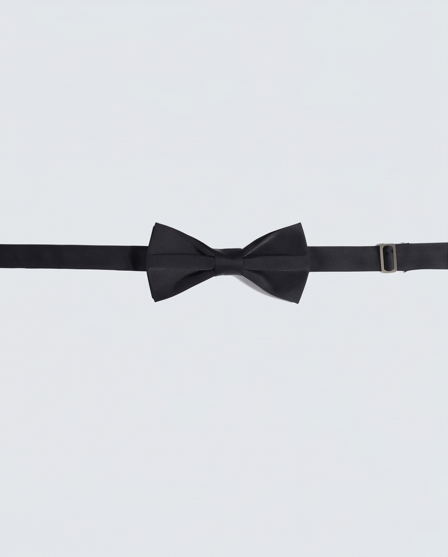 2H black Bow Tie