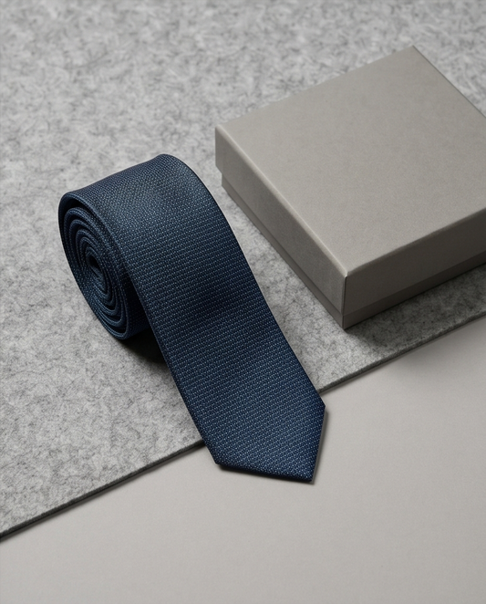 2H Navy Necktie