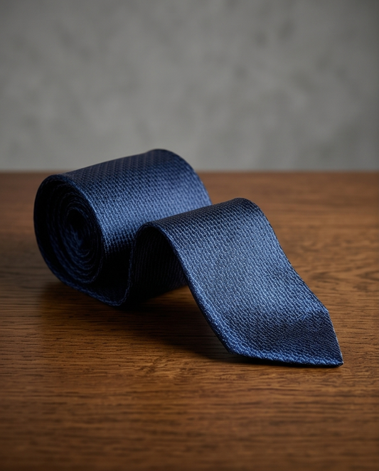 2H Navy Necktie