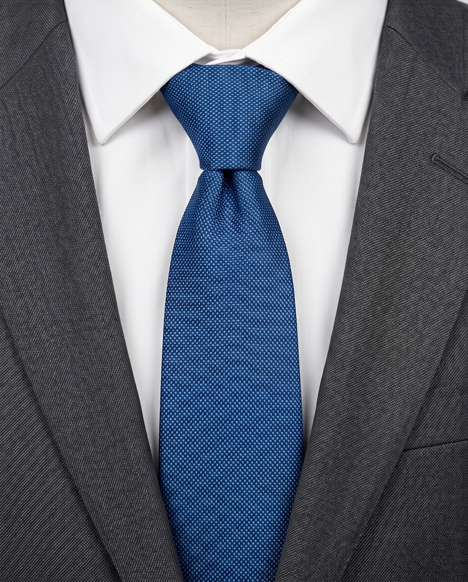 2H Blue Necktie