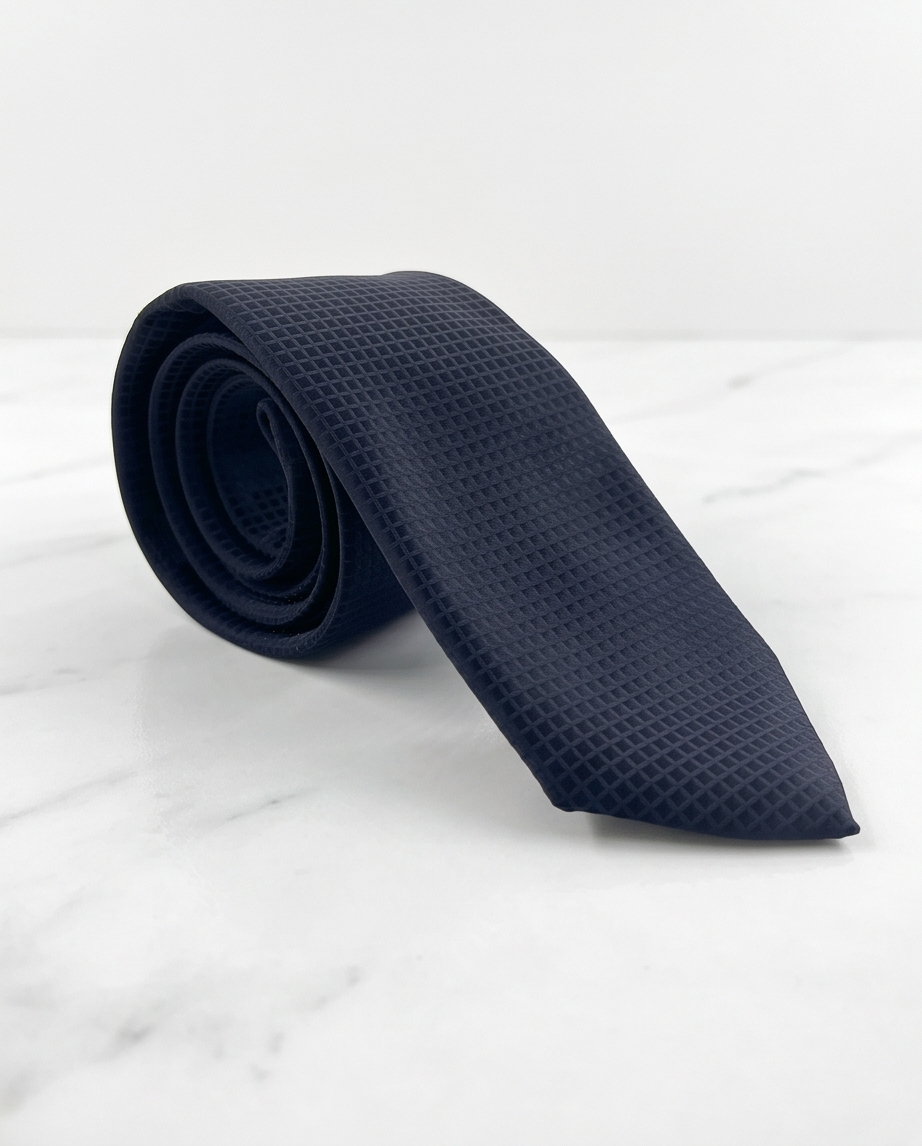 2H Navy Necktie