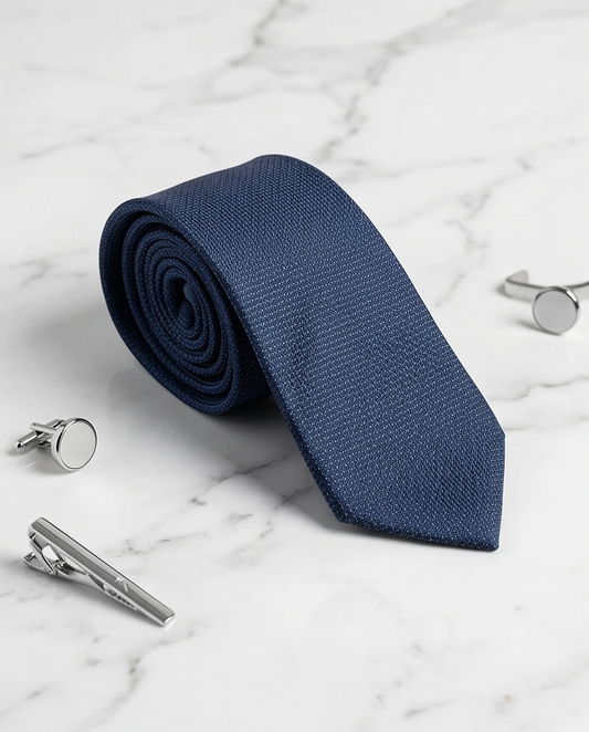 2H Blue Necktie
