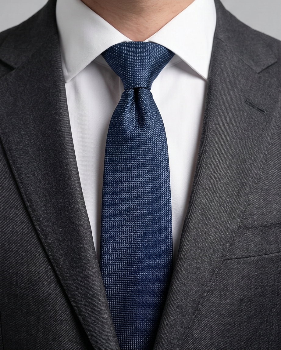 2H Blue Necktie