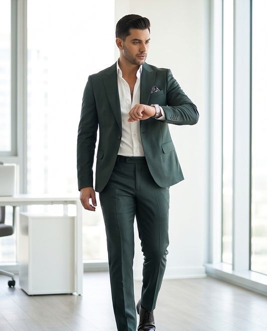 SALE! 2H #118-5 Green Suit