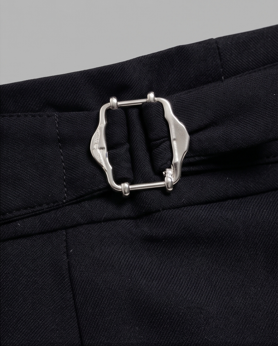 2H #260425 Formal Pant with Buckle