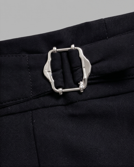 2H #260425 Formal Pant with Buckle