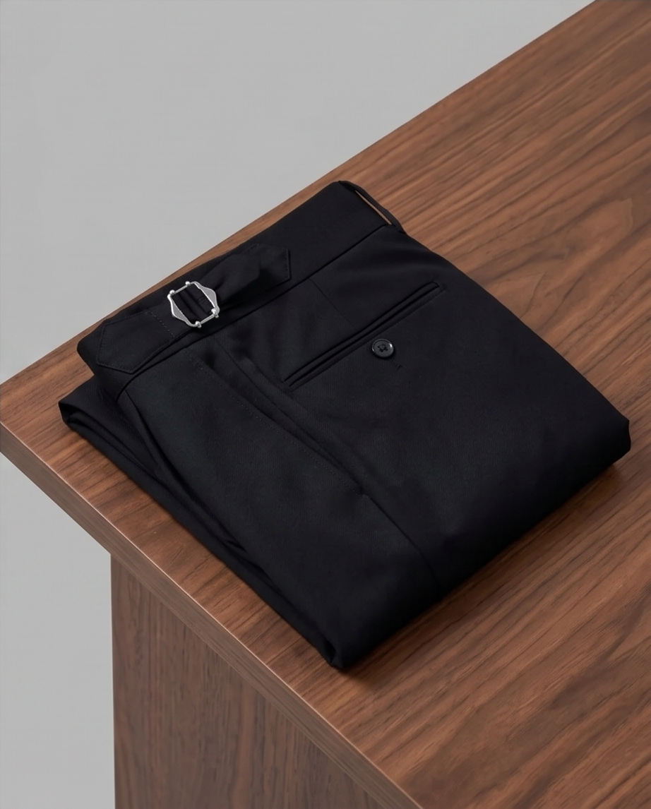 2H #260425 Formal Pant with Buckle