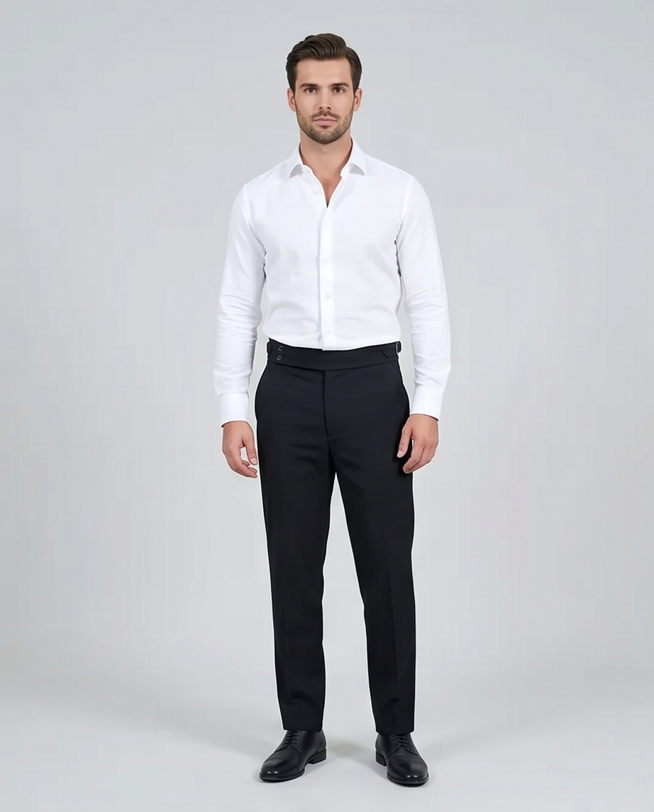 2H #260425 Formal Pant with Buckle