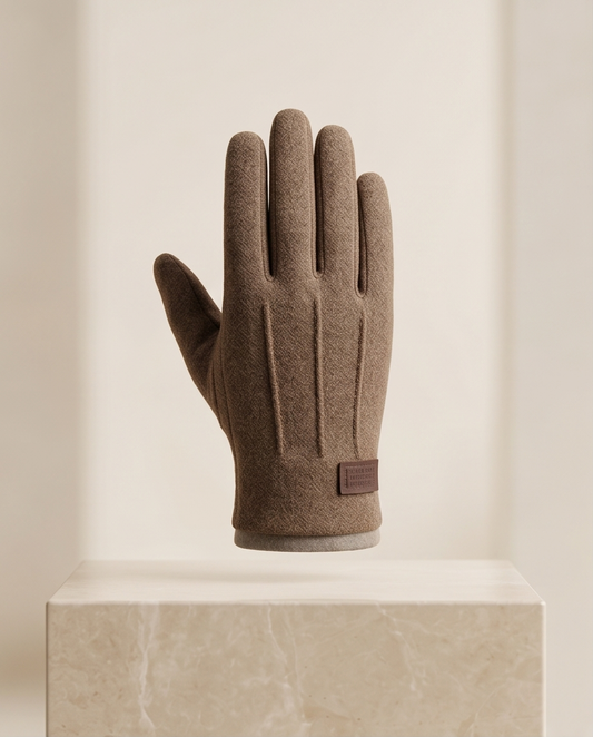 2H Beige Gloves