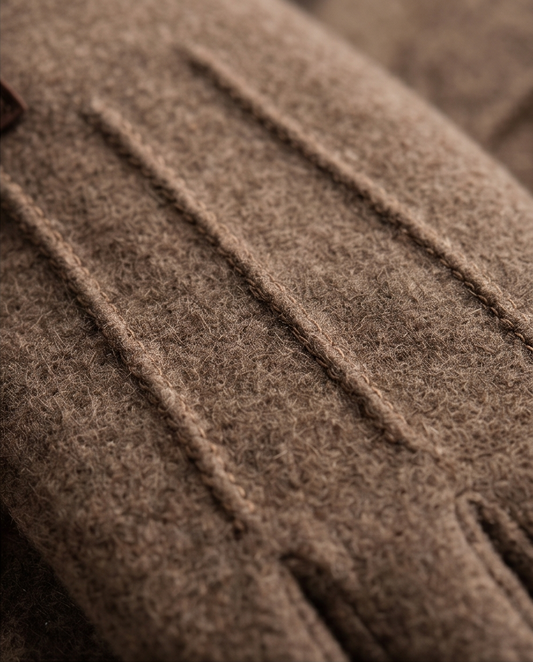 2H Beige Gloves