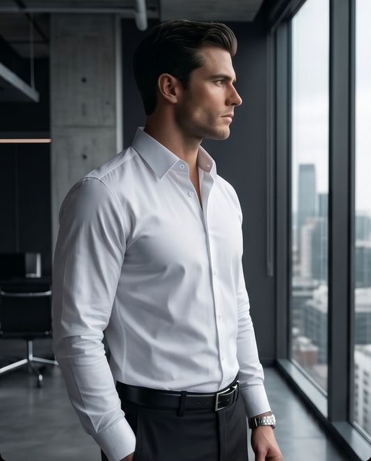 2H #180125 Stretch Formal Shirt