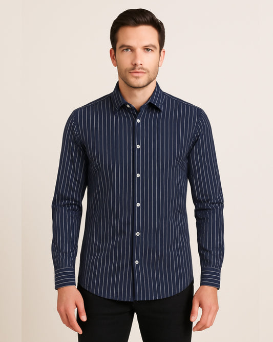 2H #220925 Striped Shirt