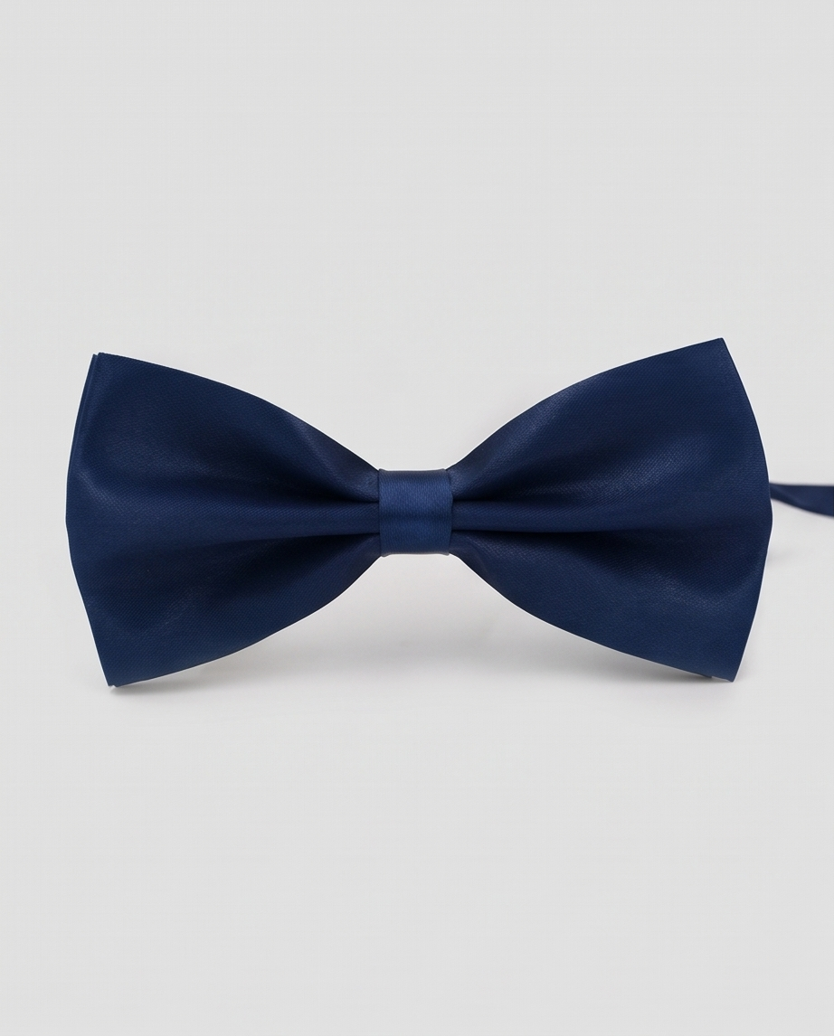 2H Navy Bow Tie