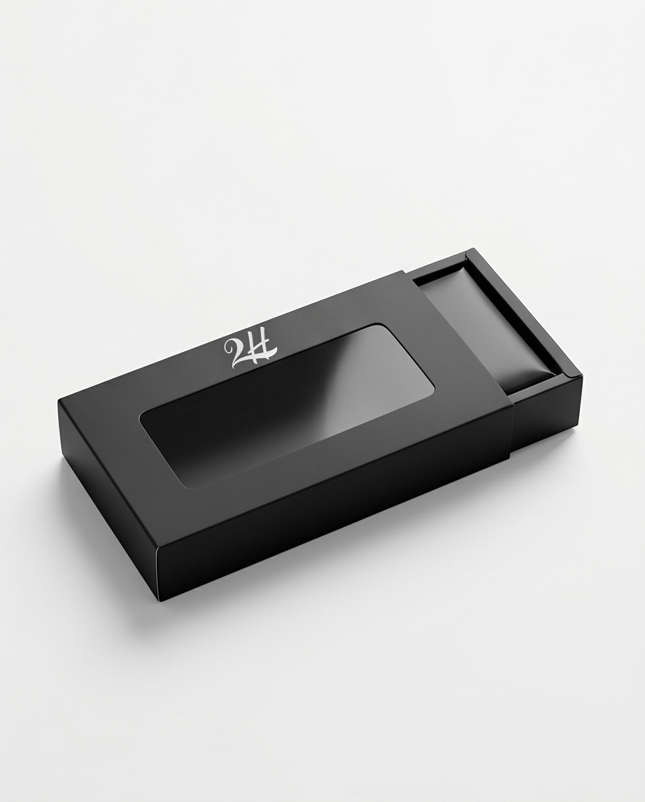 2H Black Bow Tie