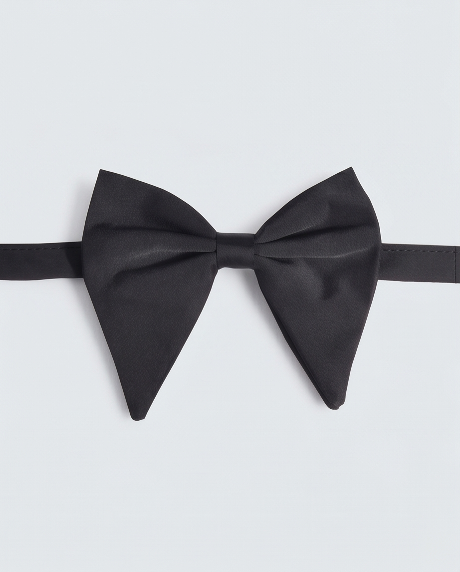 2H black Bow Tie
