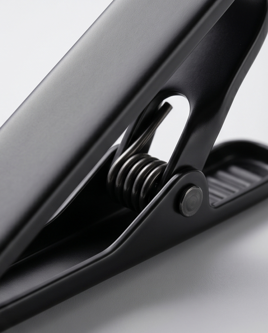 2H Black Necktie Pins